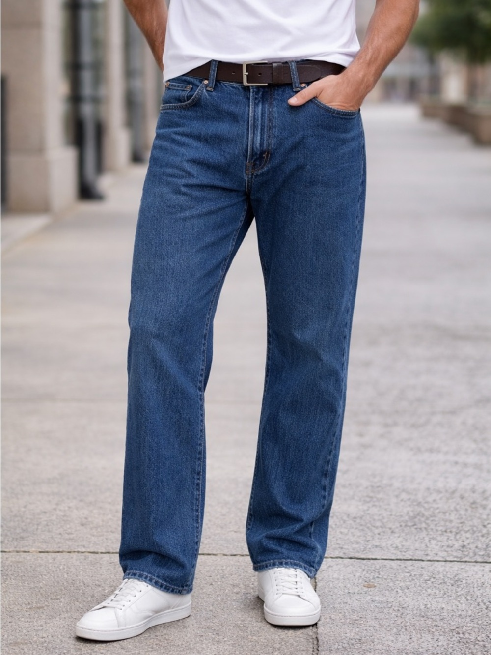 Levi's 501 Blue Jeans Men's W38 L34 Straight Leg Button Fly Classic Fit NWT